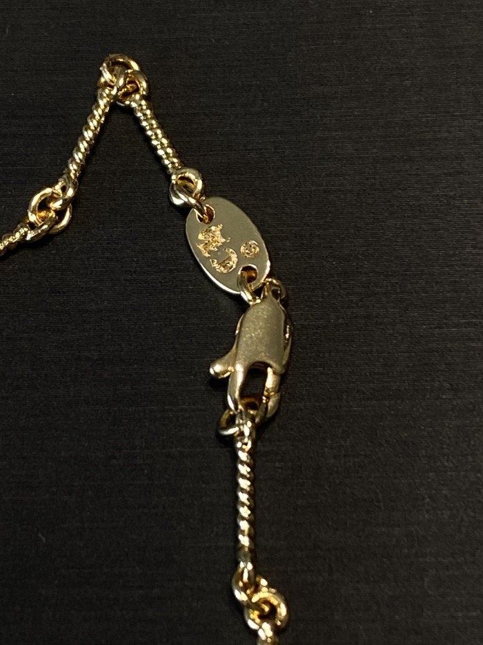 Double Cross Diamonds Necklace