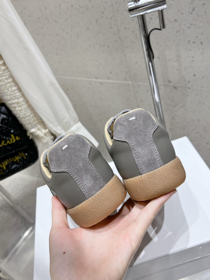 1:1 quality version M@ison 28294758 Leather Patchwork Derby Shoes 39 colors