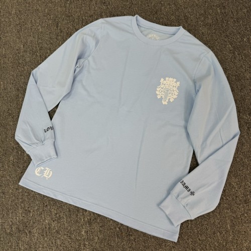 1:1 quality version White Big Sword Printed Loose Long Sleeve T-Shirt