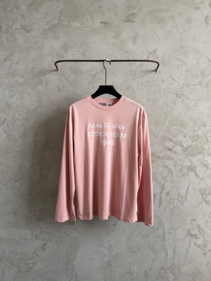 1:1 quality version Stockholm 1996 Print Washed Long Sleeve T-shirt 5 colors 29069248