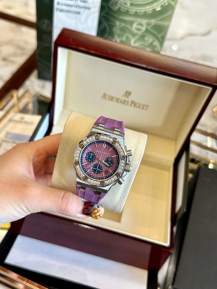 Royal Oak Limited Edition Purple Rubber Strap  Watch【Dial diameter：40mm 】28764057
