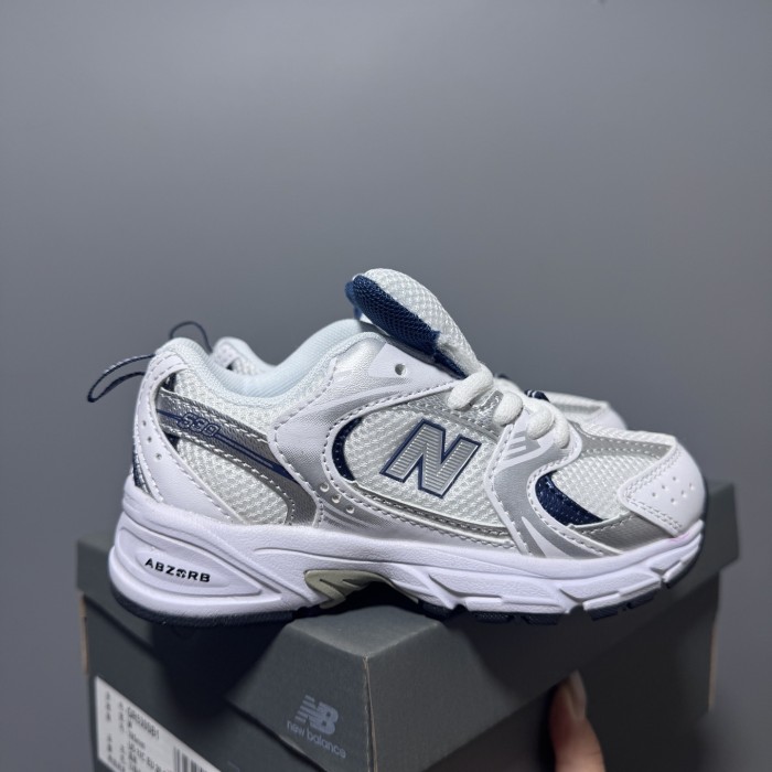 N-logo Mesh Paneled Retro Running Shoes for Kids 8 colors 28997941