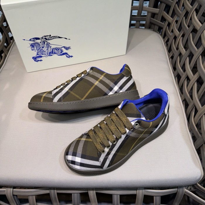 1:1 quality version 28382294 checkered canvas sneakers 4 colors