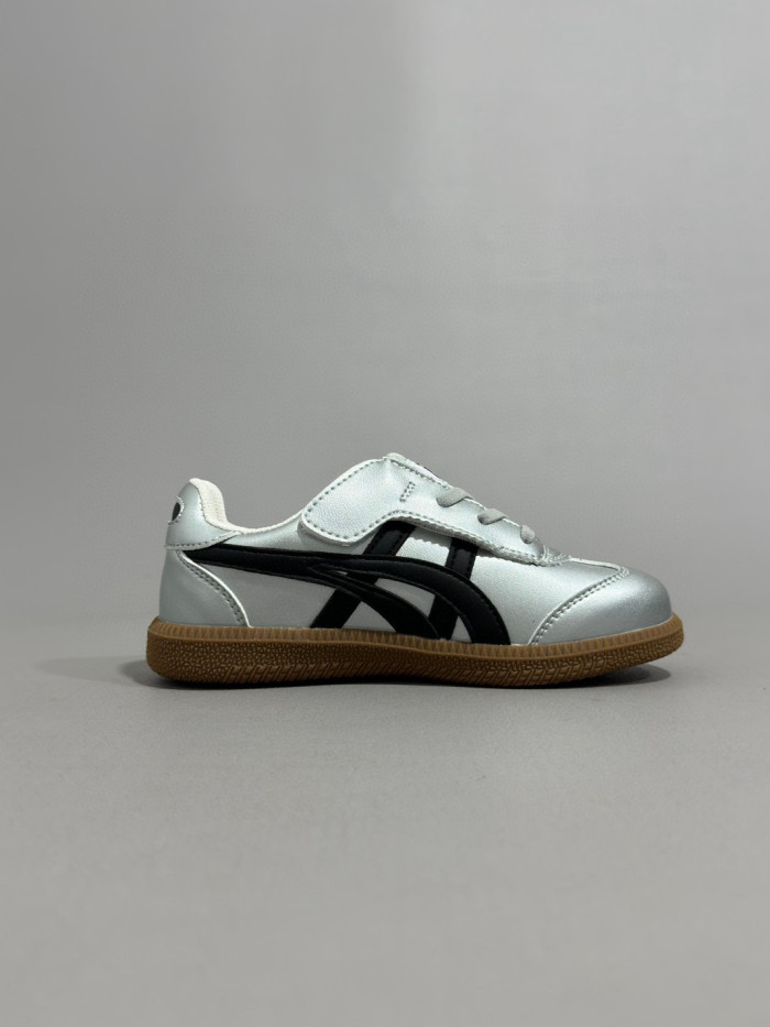 Velcro Retro Low Top Casual Running Shoes for Kids 4 colors 29006188