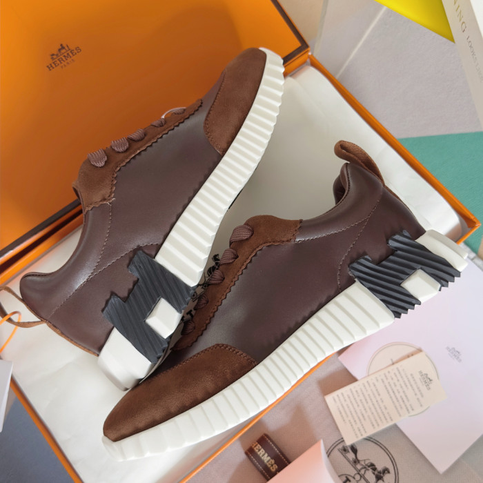 [plus-size shoes]Bouncing Genuine Leather Couple Style Sneakers 14 colors 29085445