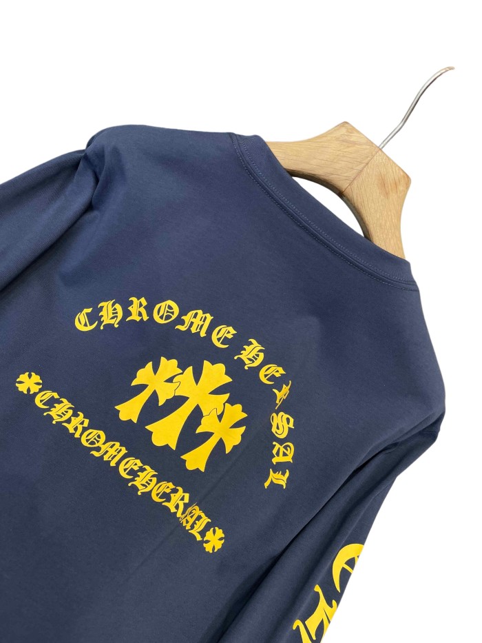 1:1 quality version Cotton Sanskrit Sleeve Detail Crew Neck Long Sleeve T-Shirt 28938200