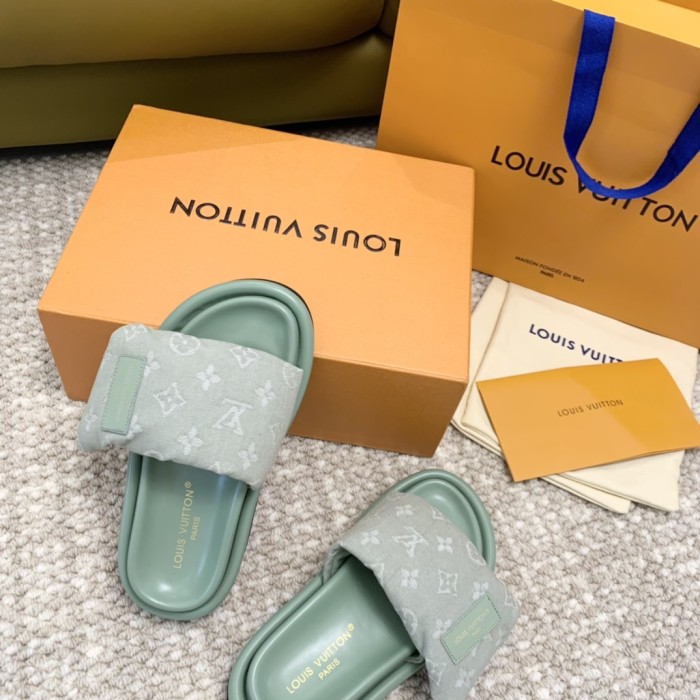 1:1 quality version 27984727 Down Velcro Sandals 5 colors