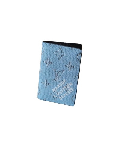 1:1 quality version Multiple logo print Monogram Heritage Coated Canvas Card Holder 8 colors 28636060