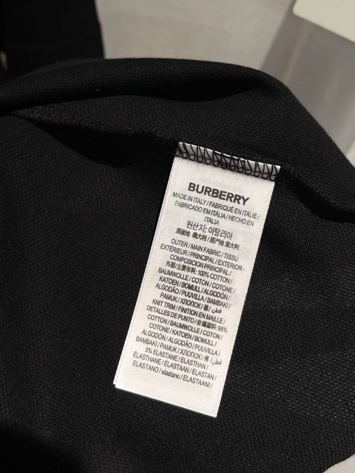 1:1 quality version Check Placket Embroidered Polo Tee 8 colors 29069300
