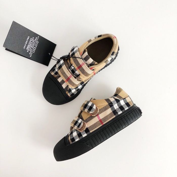 Checkered Velcro Low Top Shoes for kids 5 colors