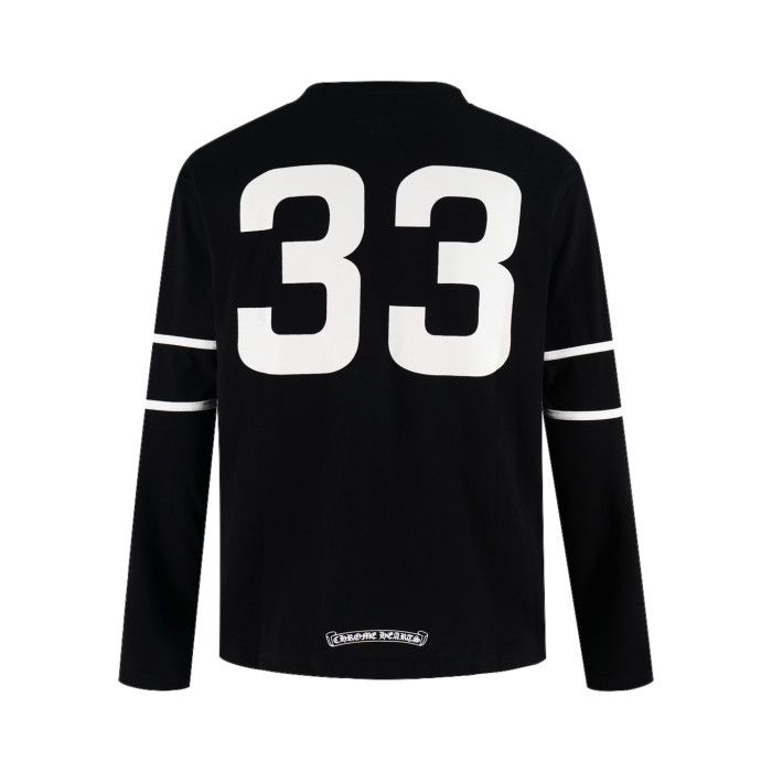 1:1 quality version 28429831 No. 33 Print  Long Sleeve T-Shirt