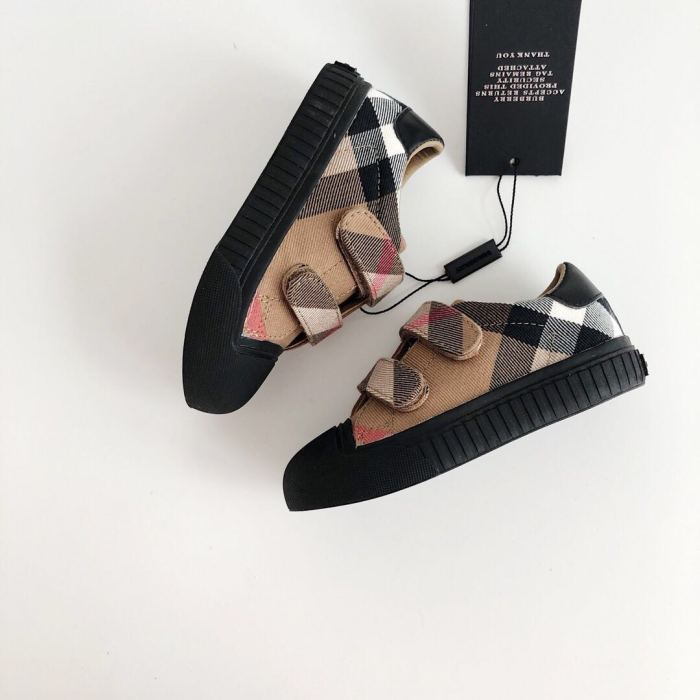 Checkered Velcro Low Top Shoes for kids 5 colors