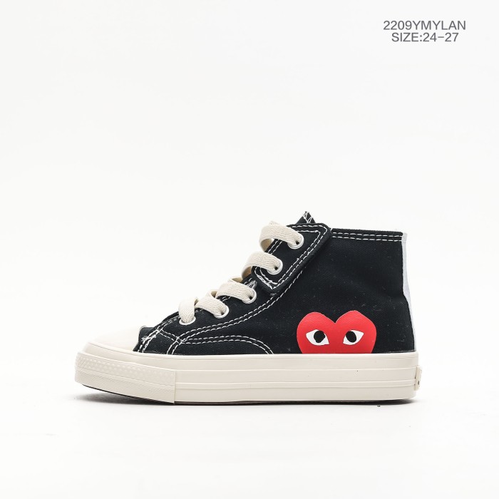 Co-branded love  velcro high/low Top board shoes for kids 4 colors