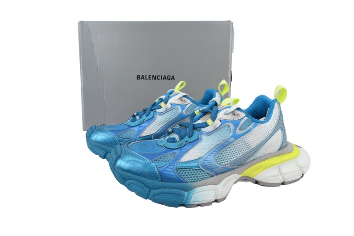 [plus-size shoes] 1:1 quality version 3XL Gradient Mesh Paneled Mid-top Chunky Sneakers 2 colors 28997843