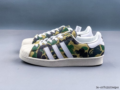 Adid@s Originals x B@PE Superstar 80s Green Camo Sneakers 28961234