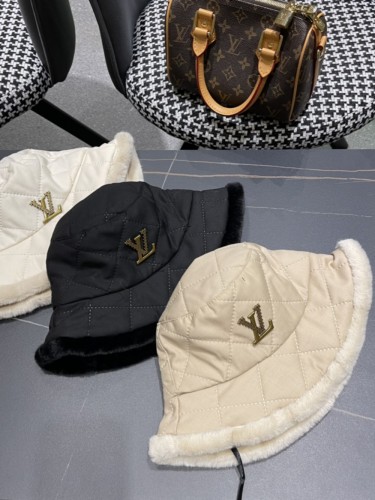 1:1 quality version Rhombus Plaid Raw Edge Fisherman's Hat 3 colors