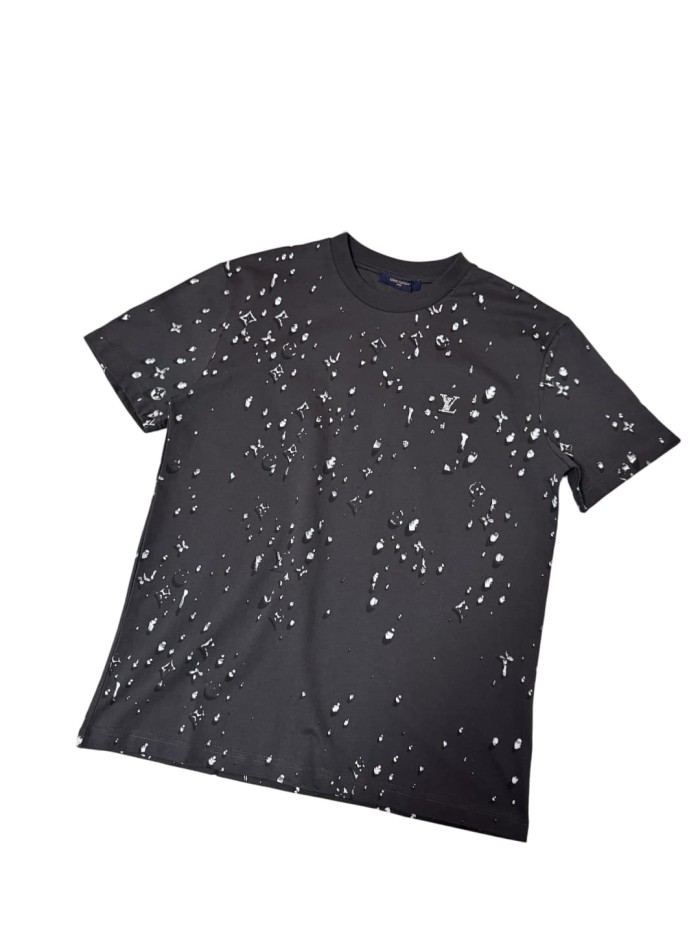 1:1 quality version All-Over Waterdrop Rhinestone Tee 28903017