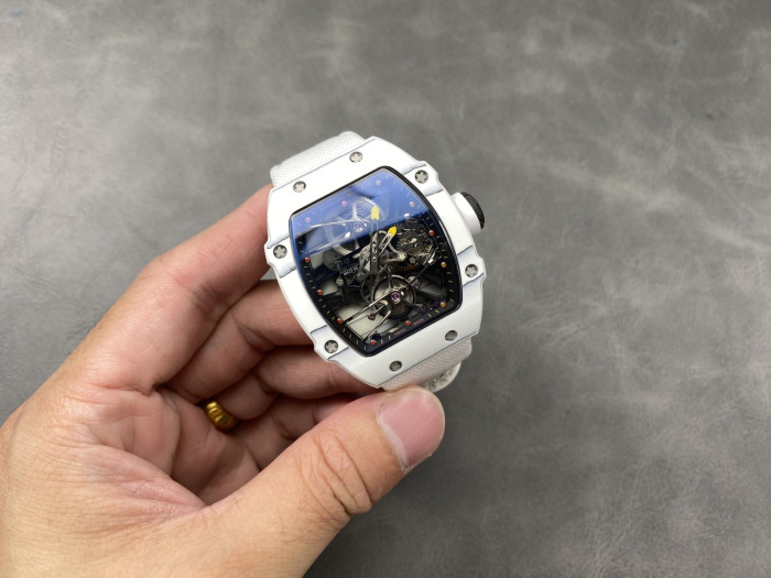 1:1 quality version RM 27-02 Sapphire Crystal Dial Woven Strap Watch【Dial diameter：42mm 】28771579