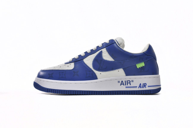 L x N Air Force 1 Low By Virgil Abloh White Royal
