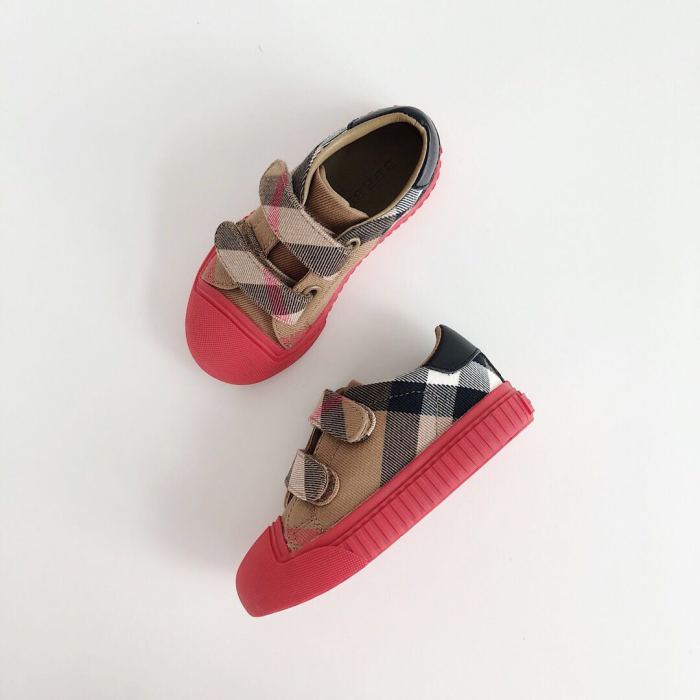 Checkered Velcro Low Top Shoes for kids 5 colors