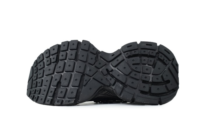 [plus-size shoes] 1:1 quality version 3XL Black Mesh Lock & Chain Low-top Chunky Sneakers 28997829