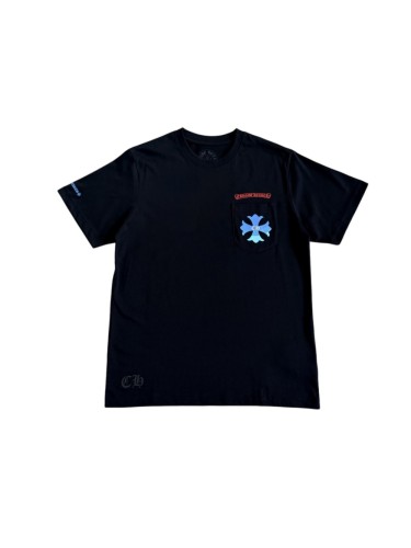 1:1 quality version Gradient Blue Cross Print Tee 2 colors 28969328