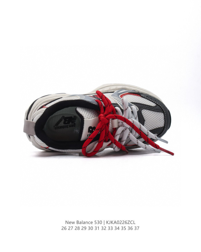 530 Cut-off  N  Double Lace Retro Running Sneakers for Kids 3 colors 29011081