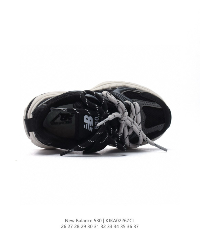 530 Cut-off  N  Double Lace Retro Running Sneakers for Kids 3 colors 29011081