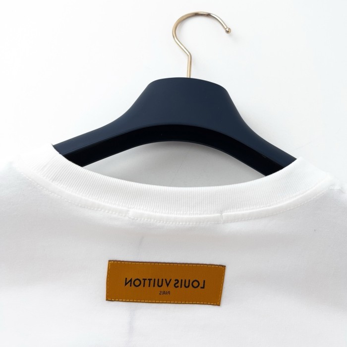 Solid Color Custom 3D Embossed Neck Label T-shirt 6 Colors 28963801