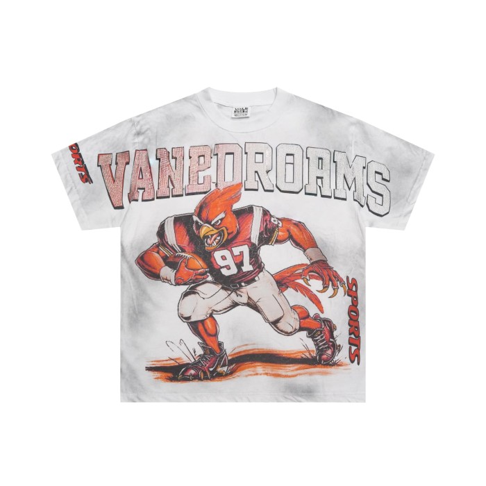 Vale Forever Rugby Burning diamond Print Tee