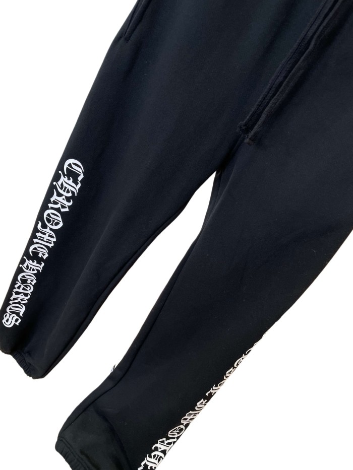 1:1 quality version Cotton French Terry Sanskrit Print Drawstring Casual Pants 28938103