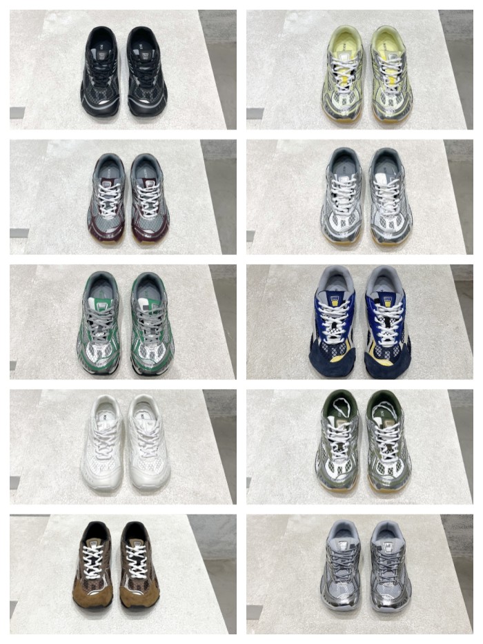 1:1 quality version Mesh Woven Retro Sport Running Shoes 18 colors
