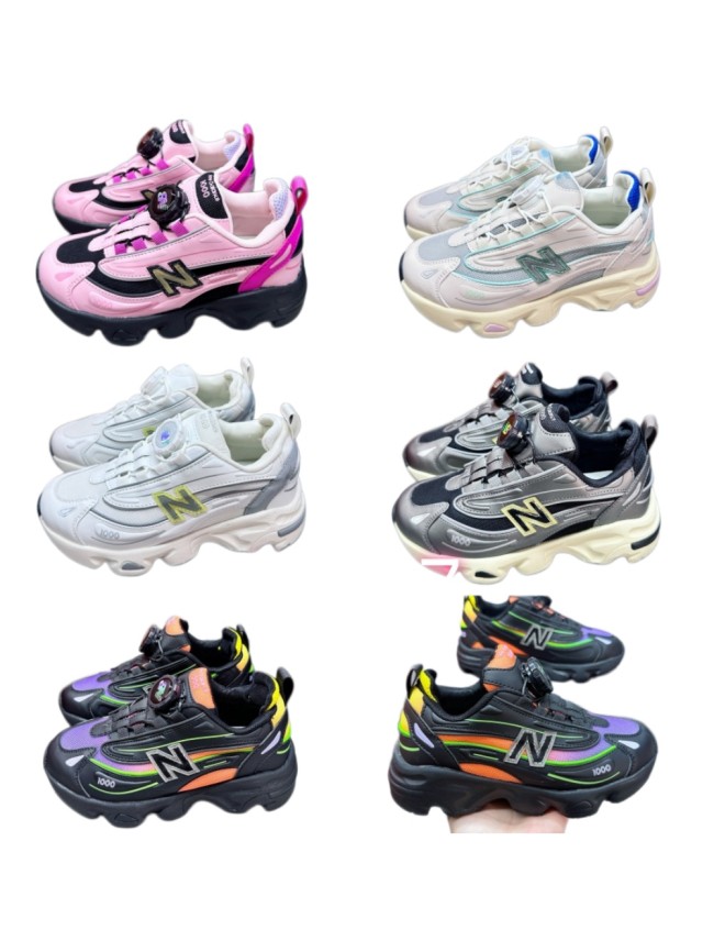 1000 Quick-Lace Dial Co-branded Running Sneakers for Kids 5 colors 29011634