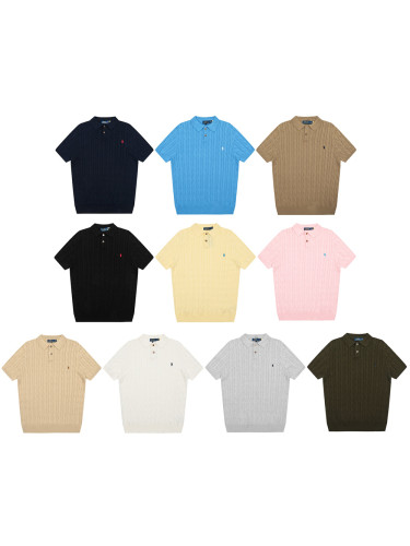 27972634 knitted polo shirt 10 colors