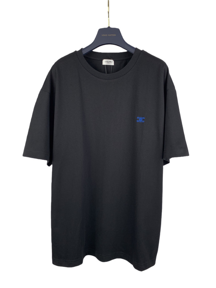 1:1 quality version Embroidered Logo Tee 3 colors 28750250