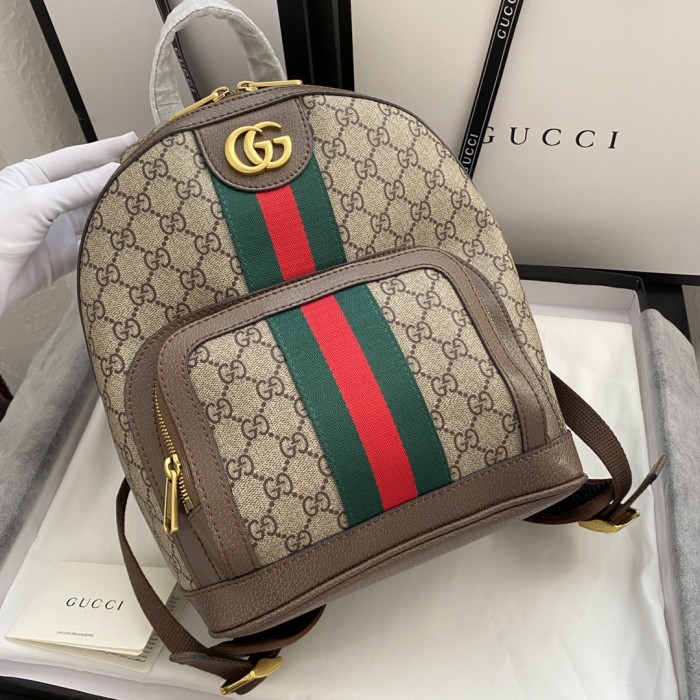 28412111 Brown Leather Backpack