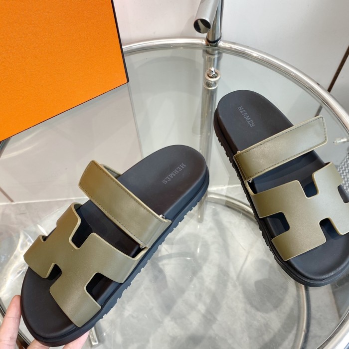 1:1 quality version 28020340 Velcro Slippers 7 colors