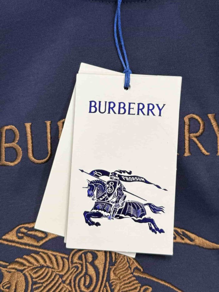 1:1 quality version  letter war horse embroidered crew neck T-shirt 2 colors 28965137