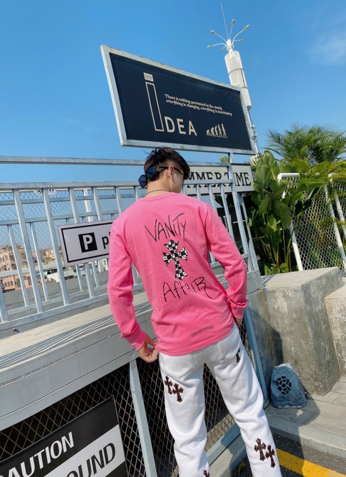 Graffiti Cross Sanskrit Long Sleeve T-Shirt