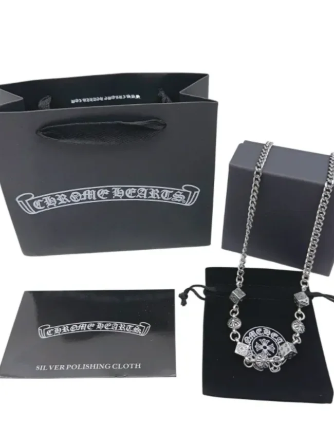 Crucifix Dice Necklace