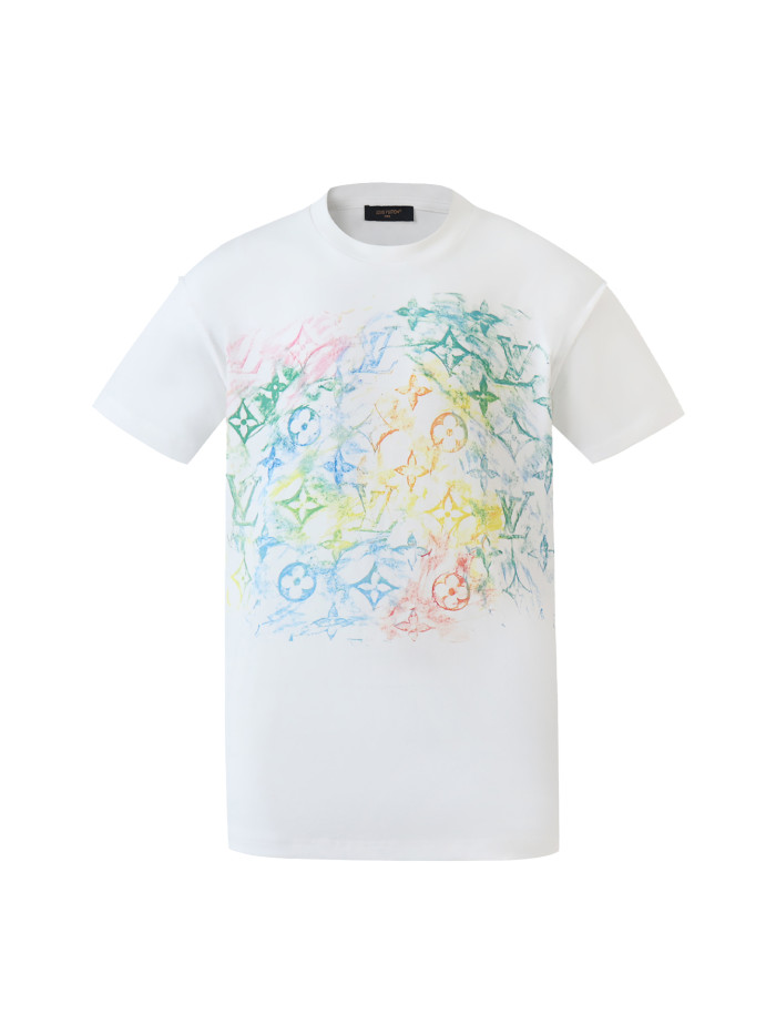 1:1 quality version Full-printed color round-neck tee 28452725