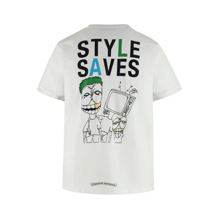 1:1 quality version TV Doodle Character Print Tee 28431701