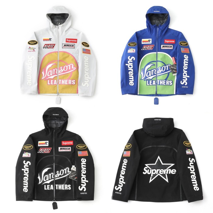 1:1 quality version Vanson Leathers GORE-TEX Shell Jacket 3 colors 28707726