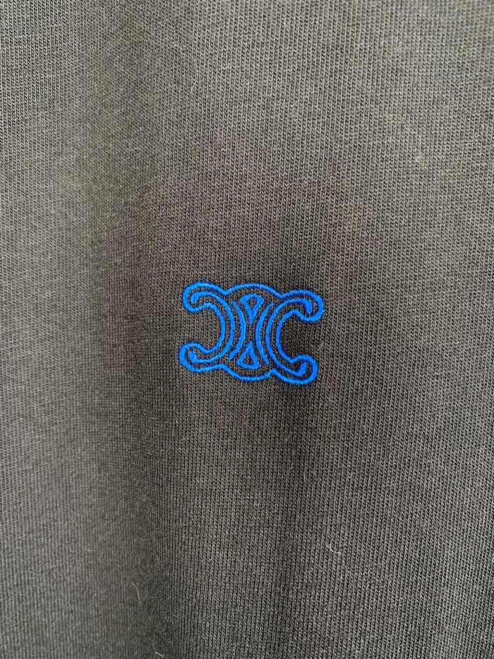 1:1 quality version Embroidered Logo Tee 3 colors 28750250
