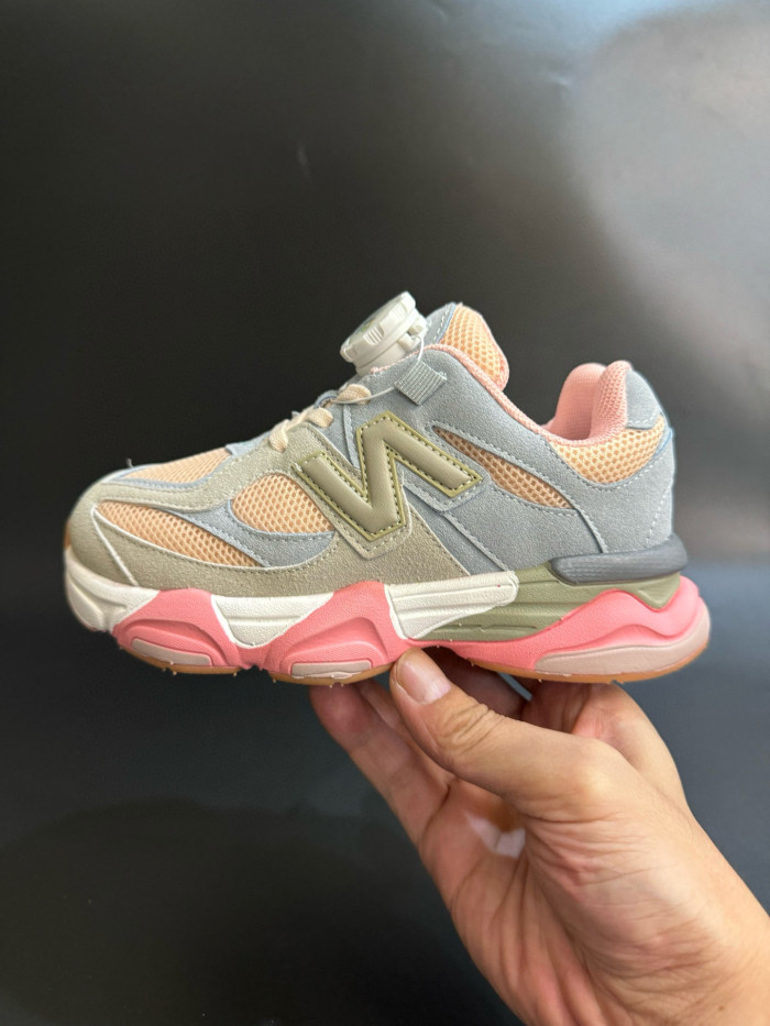 9060 Overseas Style Rotating Buckle Chunky Sneakers for Kids 6 colors 28999029