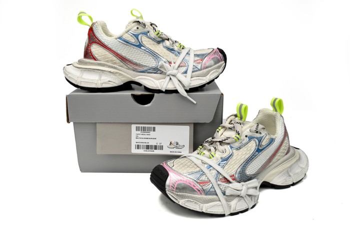 [plus-size shoes] 1:1 quality version 3XL Multi-color Distressed Mesh Paneled Sneakers 8 colors 28997884