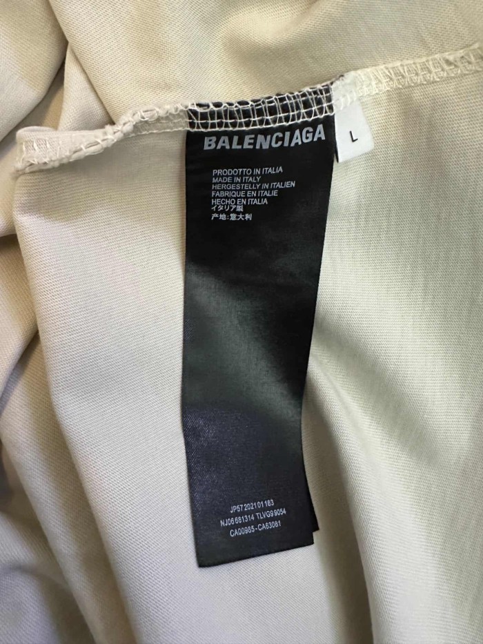 1:1 quality version Letter Logo Reflective Print Tee 2 colors 28903005
