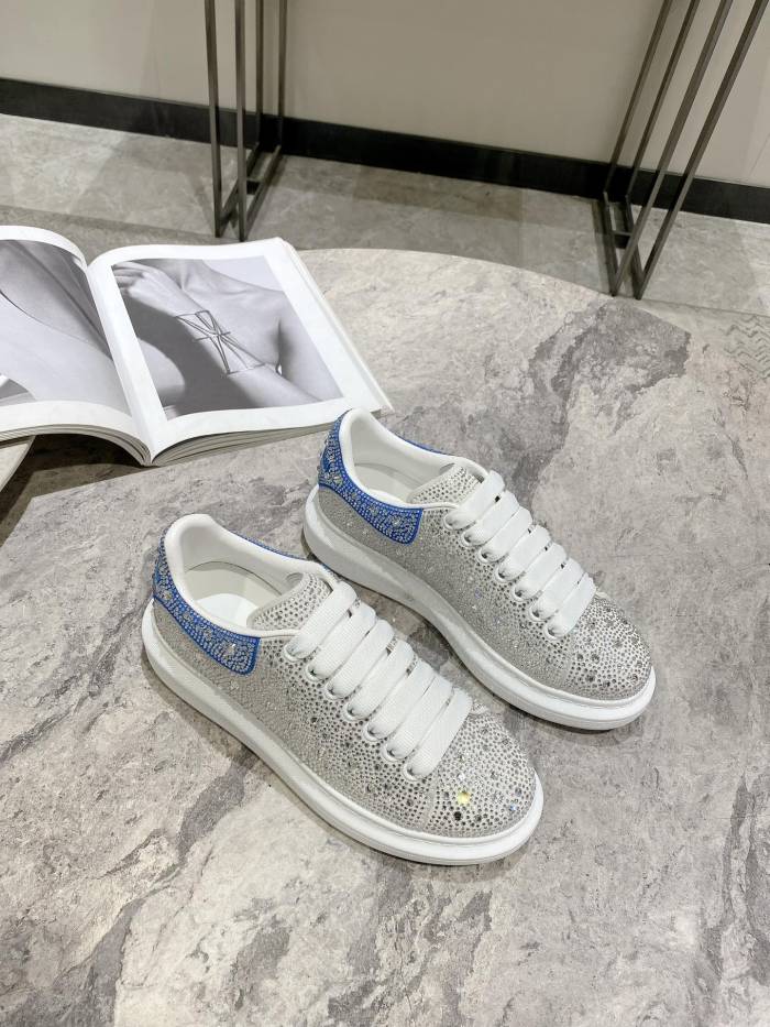 1:1 quality version All over diamonds Colorblocked sneakers for girls 11 colors