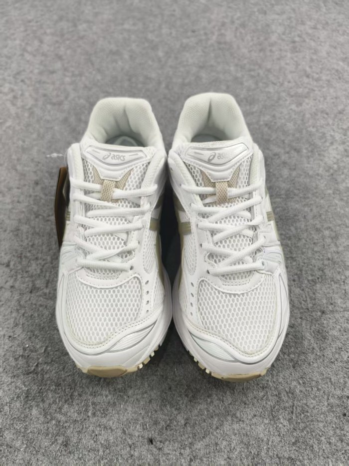 [buy more save more]AC GEL‑KAYANO 14 White Gold Retro Running Shoes 28978095