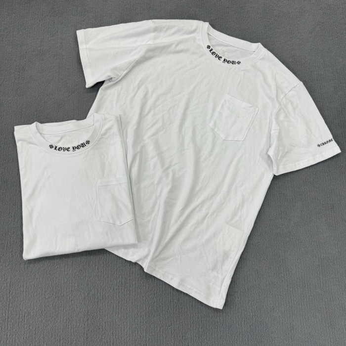 1:1 quality version 28180753 Neckline Embroidered Monogrammed Tee
